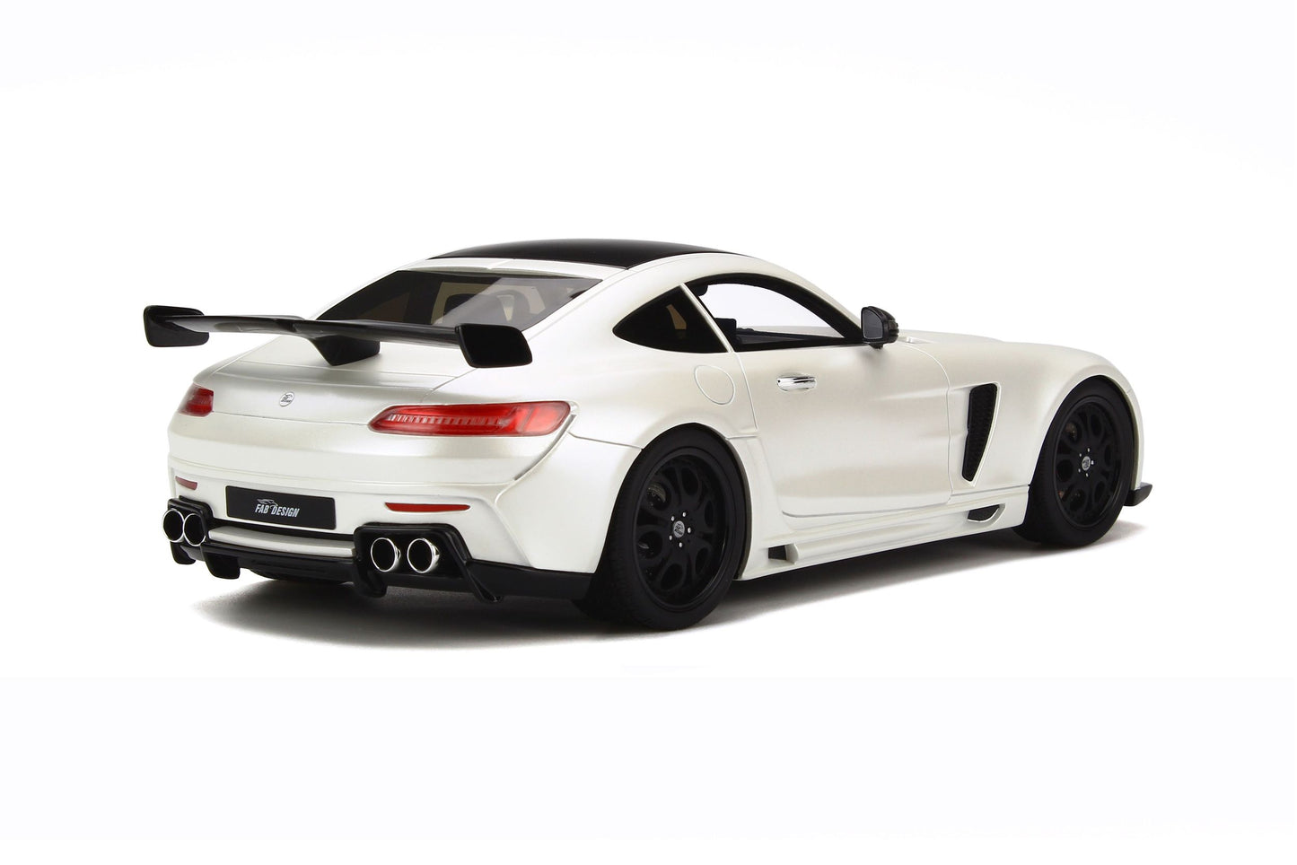 1:18 Mercedes-Benz AMG GT by Fab Design Areion - Resin Model - White - GT Spirit Models - GT157