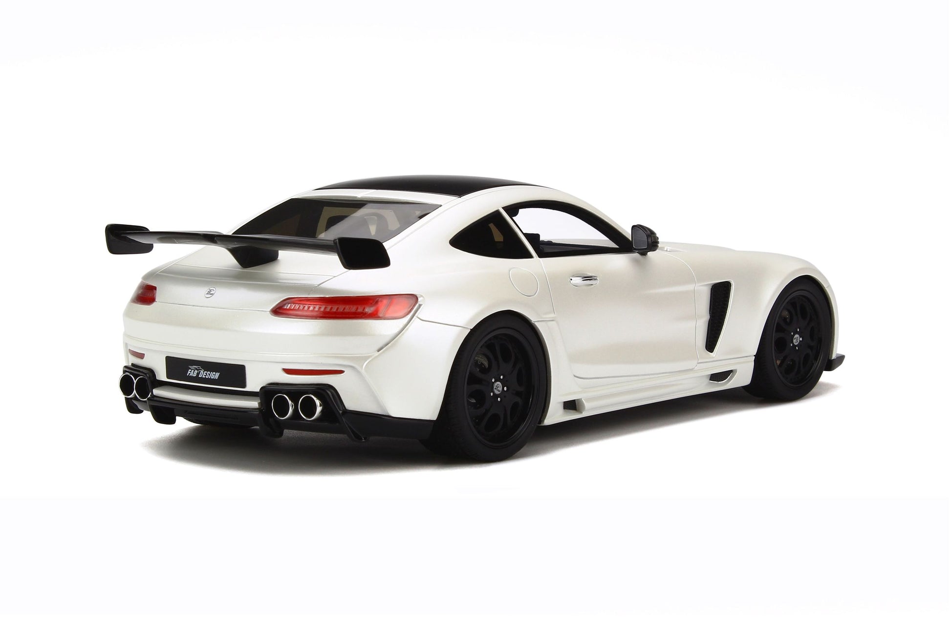 1:18 Mercedes-Benz AMG GT by Fab Design Areion - Resin Model - White - GT Spirit Models - GT157