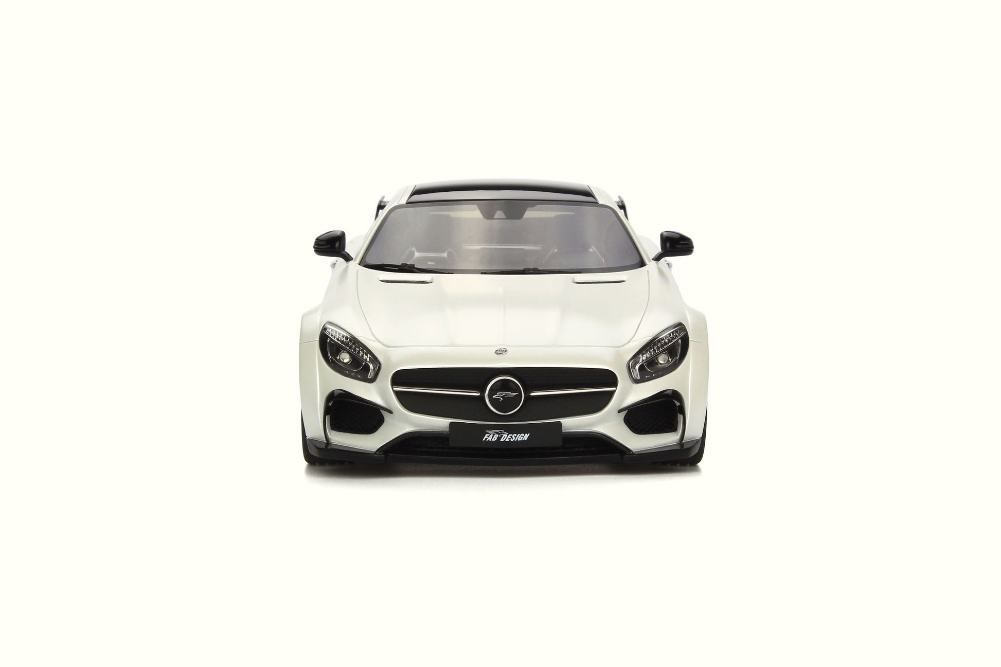 1:18 Mercedes-Benz AMG GT by Fab Design Areion - Resin Model - White - GT Spirit Models - GT157