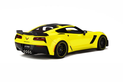 1:18 Chevrolet Corvette Z06 - C7.R - Resin Model - 2016 - Yellow - GT Spirit Models - GT171