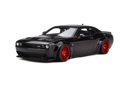 1:18 Dodge Challenger SRT - Tuned by LB Performance - Resin Model - Black - GT Spirit Models - GT176