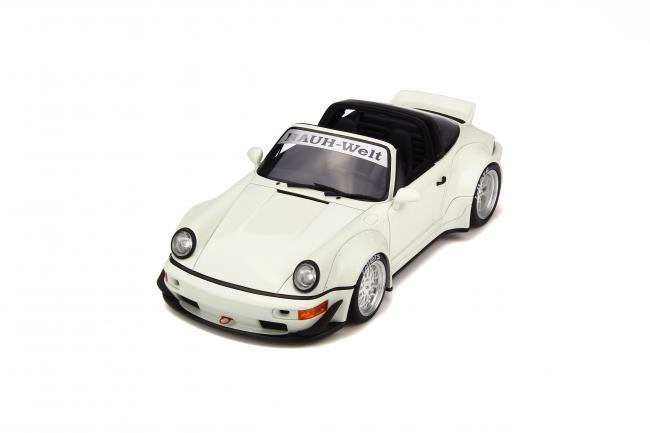1:18 Porsche 911 (964) RWB Targa - Resin Model - 2014 - White - GT Spirit Models - GT188