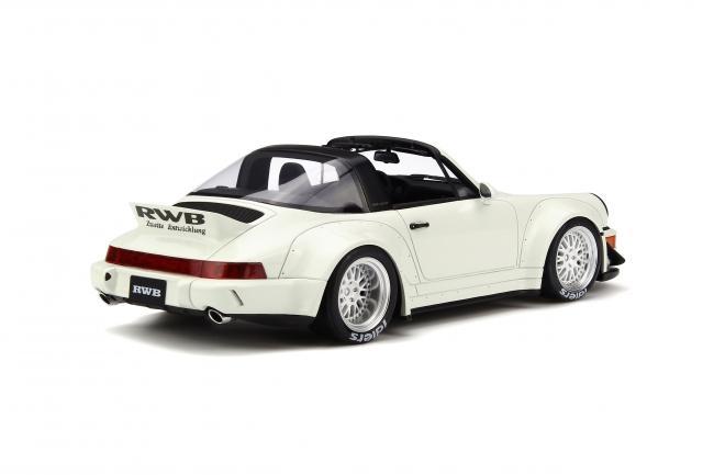 1:18 Porsche 911 (964) RWB Targa - Resin Model - 2014 - White - GT Spirit Models - GT188