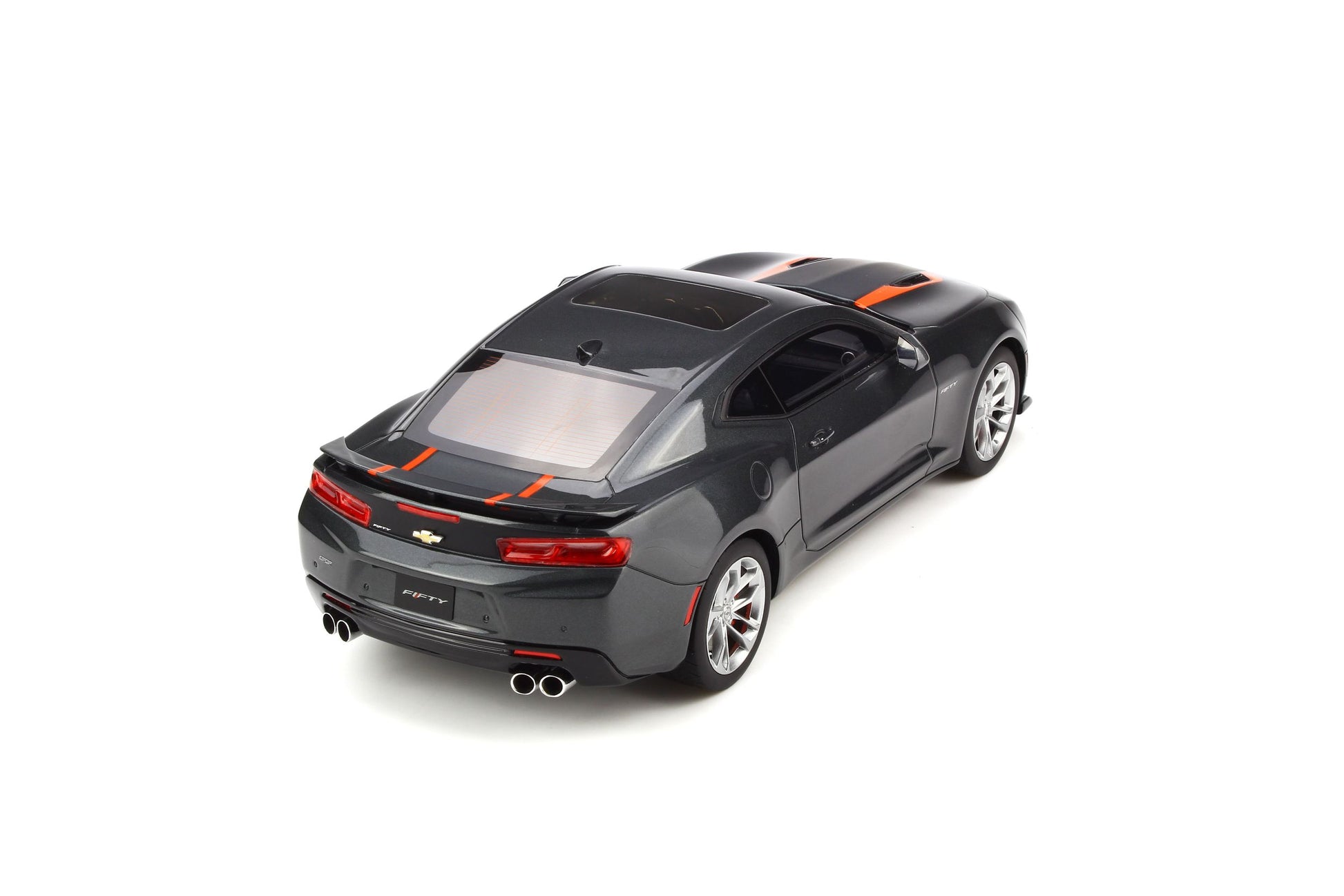 1:18 Chevrolet Camaro SS - 50th Anniversary - Resin Model - Nightfall Grey - GT Spirit Models - GT191