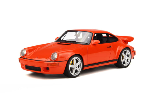 1:18 Porsche 911 (964) SCR 4.2 - Resin Model - Blood Orange - GT Spirit Models - GT192