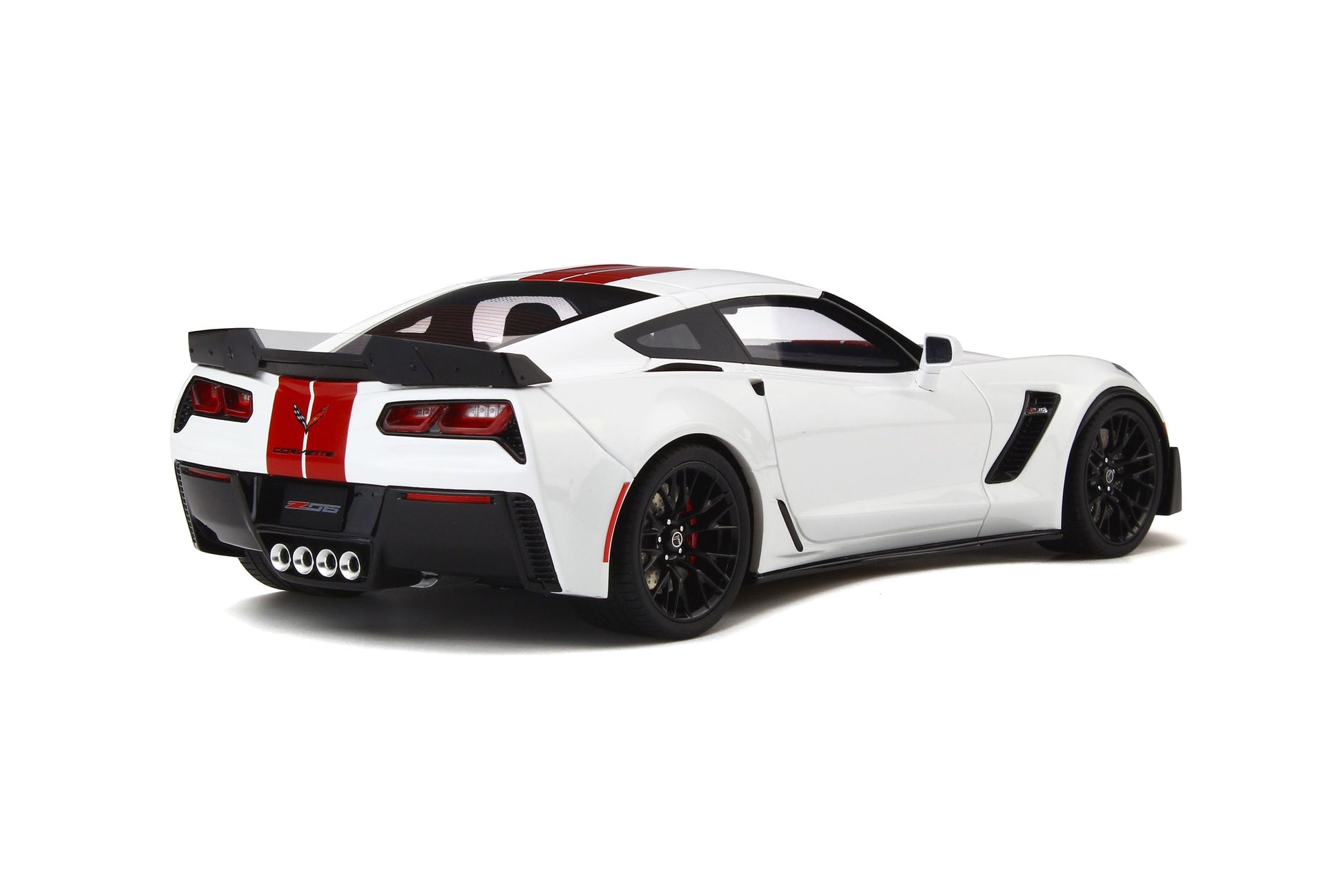 1:18 Chevrolet Corvette C7 Z06 - Resin Model - 2017 - Arctic White - GT Spirit Models - GT214