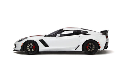 1:18 Chevrolet Corvette C7 Z06 - Resin Model - 2017 - Arctic White - GT Spirit Models - GT214