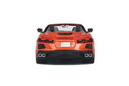 1:18 Chevrolet Corvette C8 Cabriolet - Resin Model - Sebring Orange - GT Spirit Models - GT309