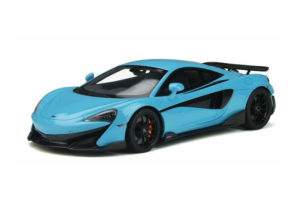 1:18 McLaren 600LT Resin Model - 2018 - Curacao Blue - GT Spirit Models - GT310