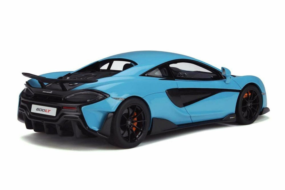 1:18 McLaren 600LT Resin Model - 2018 - Curacao Blue - GT Spirit Models - GT310