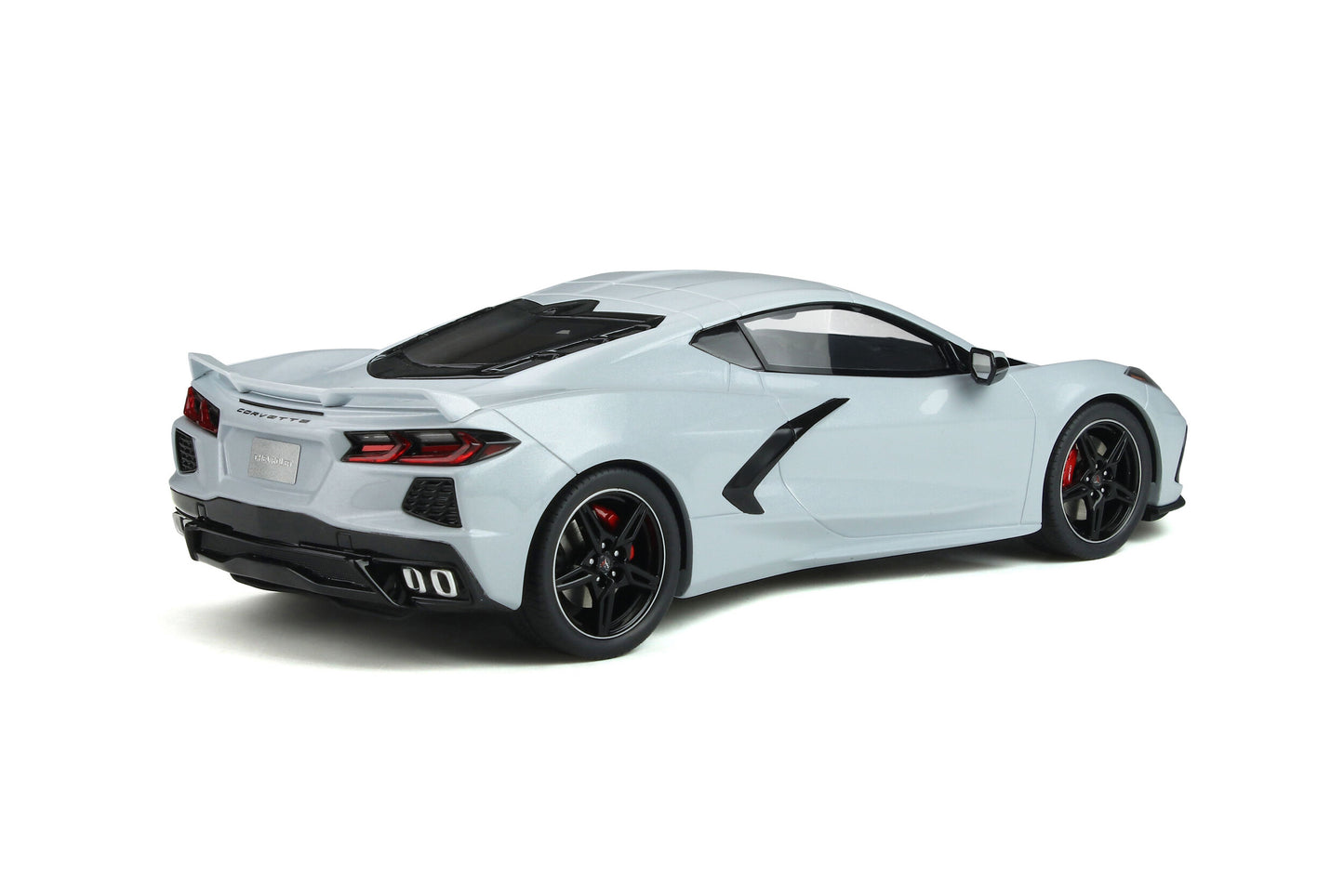 1:18 Chevrolet Corvette C8 - Resin Model - Ceramic Grey Metallic - GT Spirit Models - GT835