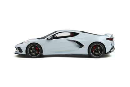 1:18 Chevrolet Corvette C8 - Resin Model - Ceramic Grey Metallic - GT Spirit Models - GT835