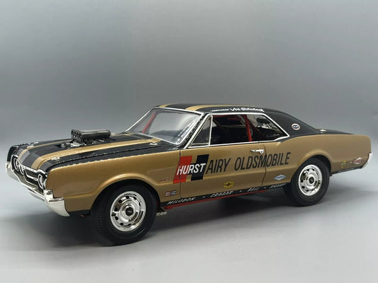 1:18 Oldsmobile Hurst Hairy Olds - 1967 - Highway 61 Collectibles - 50829