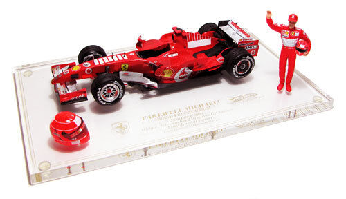 1:18 Ferrari F1 248 - Brazil GP - Last Race - 2006 - Formula 1 - Scuderia Ferrari - Michael Schumacher - Hot Wheels - J2996