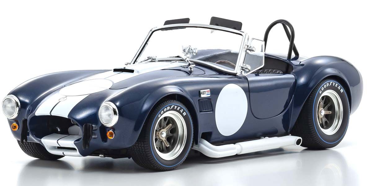 1:18 Shelby Cobra 427 S/C - Dark Blue - Kyosho - 08047DBL