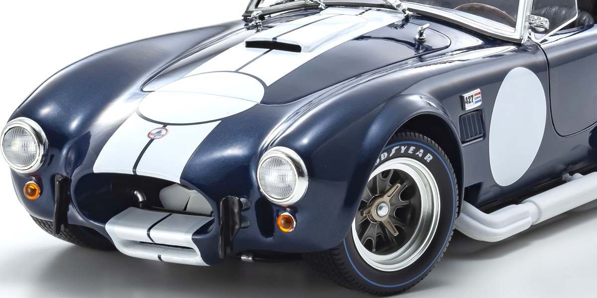 1:18 Shelby Cobra 427 S/C - Dark Blue - Kyosho - 08047DBL