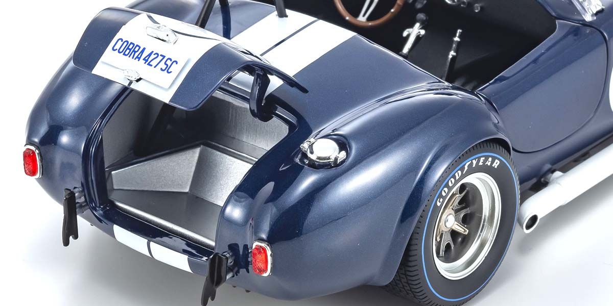 1:18 Shelby Cobra 427 S/C - Dark Blue - Kyosho - 08047DBL