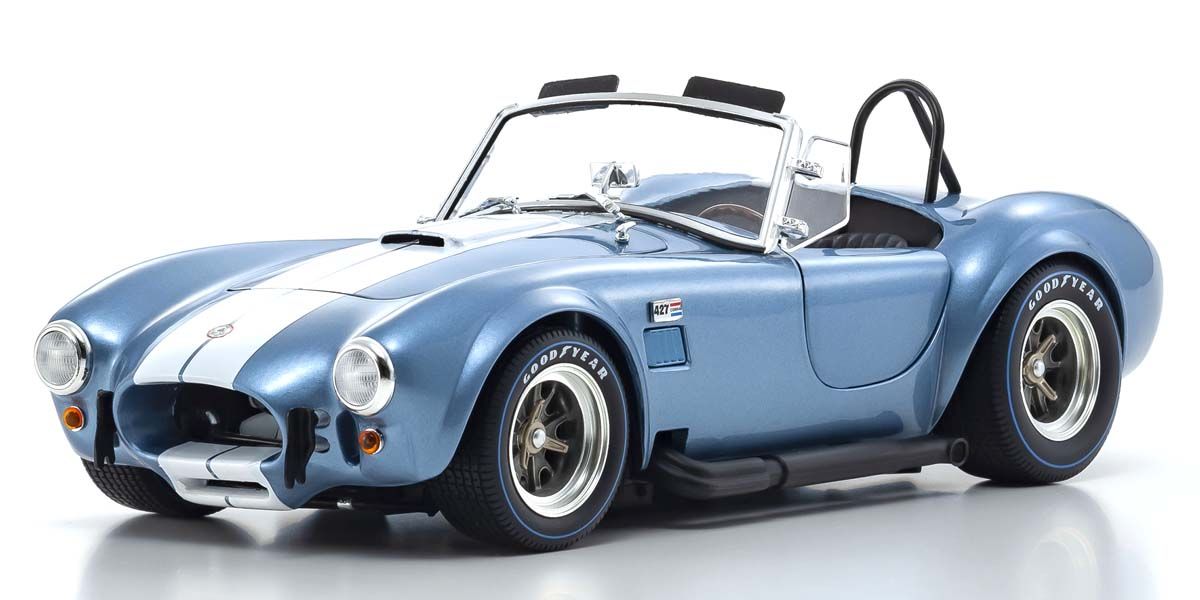 1:18 Shelby Cobra 427 S/C - Sapphire Blue - Kyosho - 08047SBL