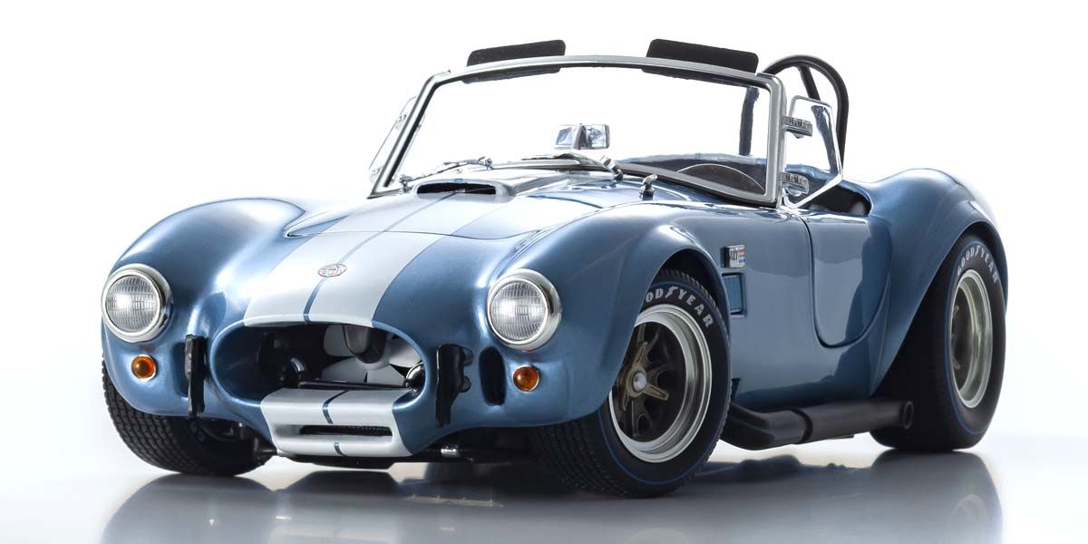 1:18 Shelby Cobra 427 S/C - Sapphire Blue - Kyosho - 08047SBL