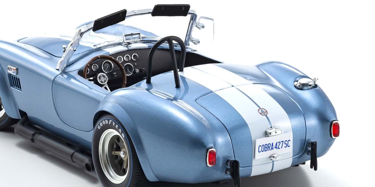 1:18 Shelby Cobra 427 S/C - Sapphire Blue - Kyosho - 08047SBL