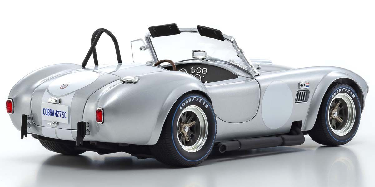 1:18 Shelby Cobra 427 S/C - Silver - Kyosho - 08047S
