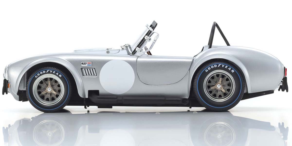 1:18 Shelby Cobra 427 S/C - Silver - Kyosho - 08047S