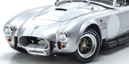1:18 Shelby Cobra 427 S/C - Silver - Kyosho - 08047S