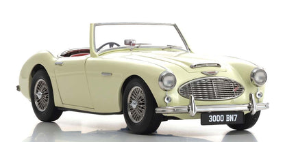 1:18 Austin-Healey 3000 Mk-1 (BN7) - English White - Kyosho - 08149EW