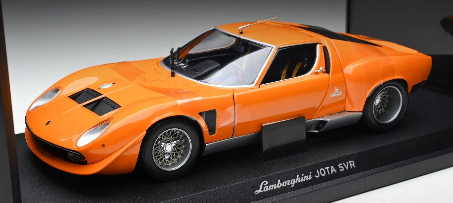 1:18 Lamborghini Miura Jota SVR - 1970 - Orange - Kyosho - 08311P