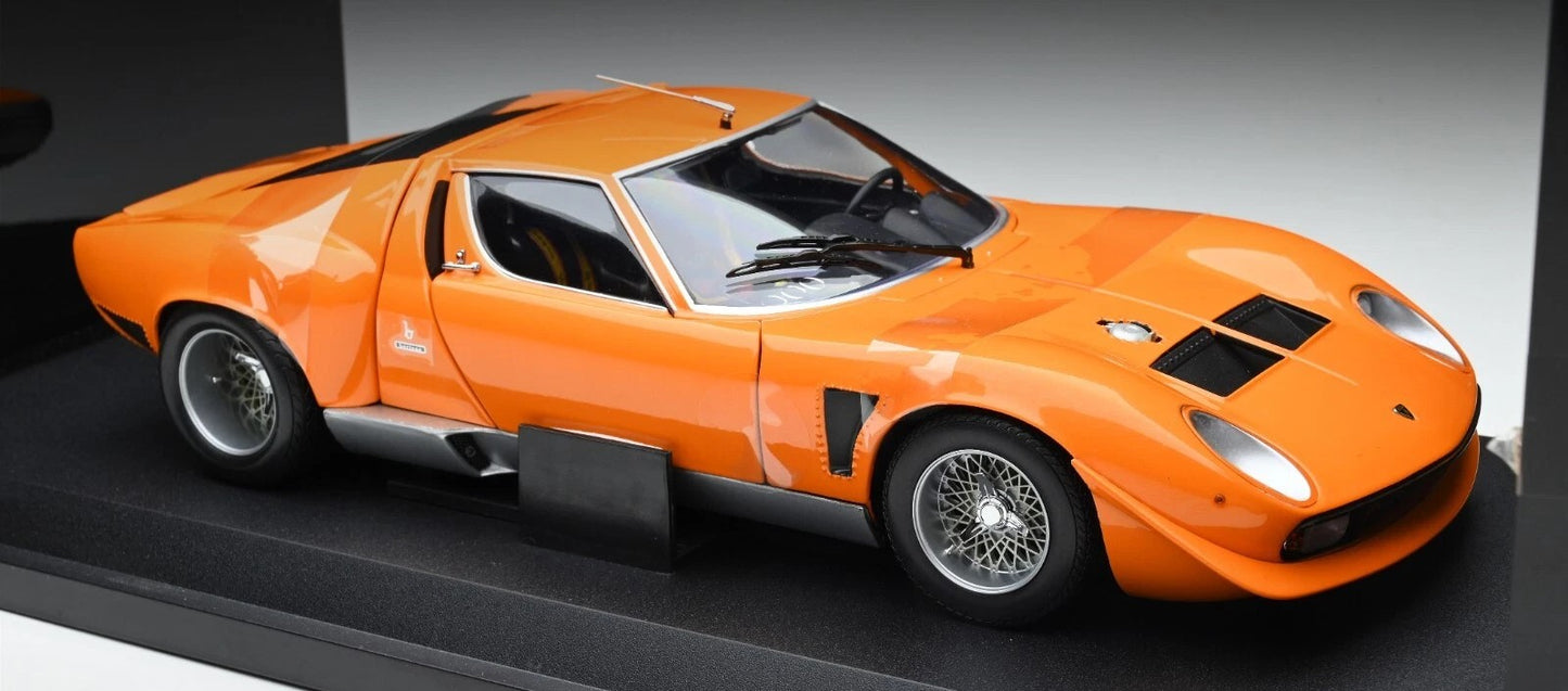 1:18 Lamborghini Miura Jota SVR - 1970 - Orange - Kyosho - 08311P