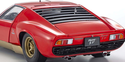 1:18 Lamborghini Miura P400SV - Red/Gold - Kyosho - 08317RG