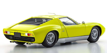 1:18 Lamborghini Miura P400SV - Yellow/Silver - Kyosho - 08317Y