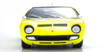 1:18 Lamborghini Miura P400SV - Yellow/Silver - Kyosho - 08317Y