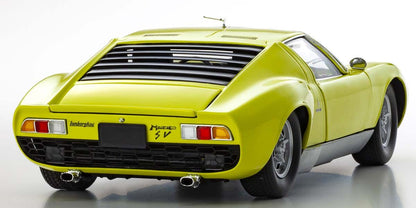 1:18 Lamborghini Miura P400SV - Yellow/Silver - Kyosho - 08317Y