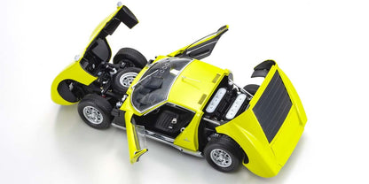 1:18 Lamborghini Miura P400SV - Yellow/Silver - Kyosho - 08317Y