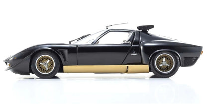 1:18 Lamborghini Miura SVR - Black/Gold - Kyosho - 08319BKG