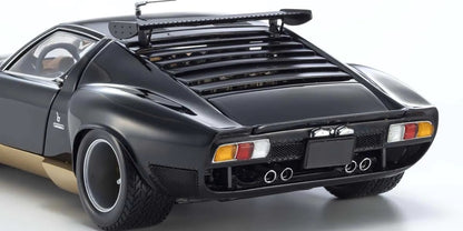 1:18 Lamborghini Miura SVR - Black/Gold - Kyosho - 08319BKG