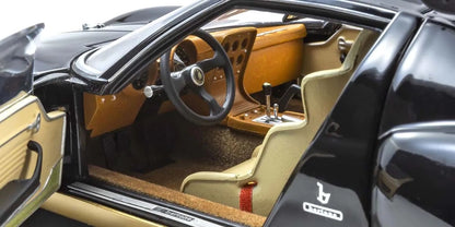 1:18 Lamborghini Miura SVR - Black/Gold - Kyosho - 08319BKG