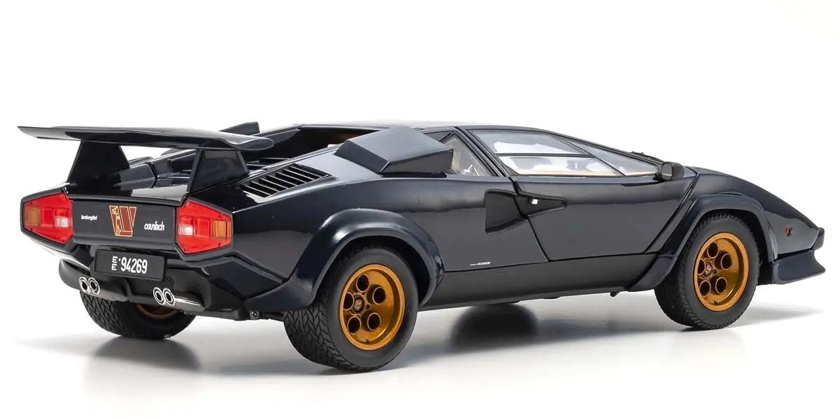 1:18 Lamborghini Countach Walter Wolf 3 - Dark Blue - Kyosho - 08320D