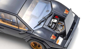 1:18 Lamborghini Countach Walter Wolf 3 - Dark Blue - Kyosho - 08320D
