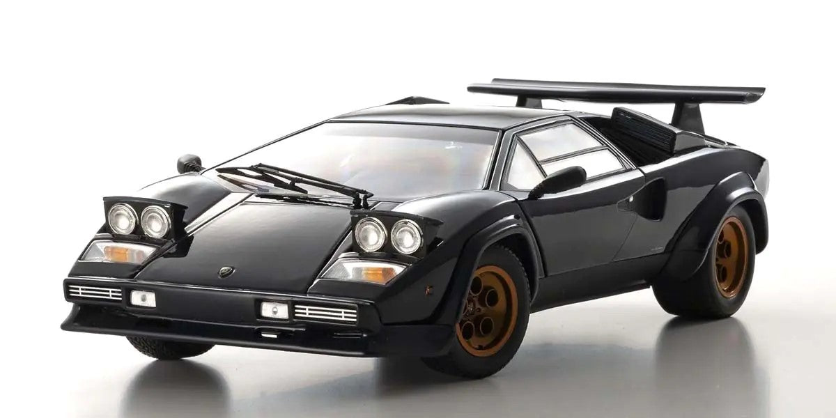 1:18 Lamborghini Countach Walter Wolf 3 - Dark Blue - Kyosho - 08320D