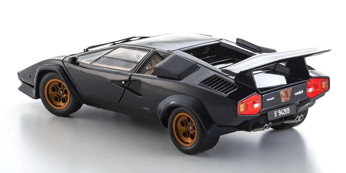 1:18 Lamborghini Countach Walter Wolf 3 - Dark Blue - Kyosho - 08320D