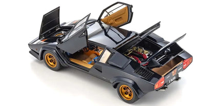 1:18 Lamborghini Countach Walter Wolf 3 - Dark Blue - Kyosho - 08320D
