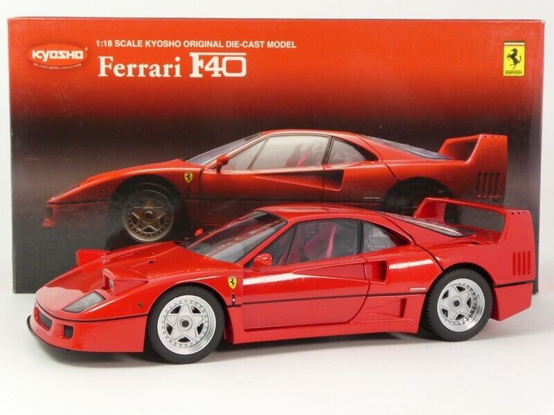 1:18 Ferrari F40 - Red - Kyosho - 08411R