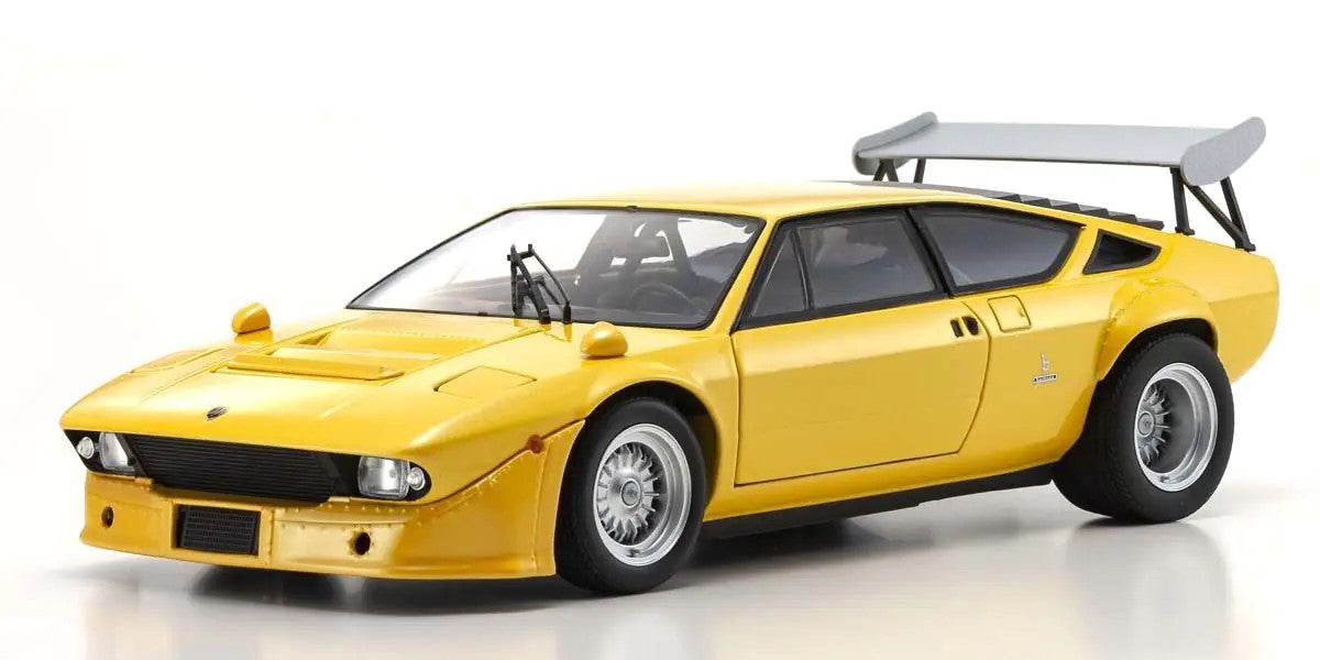 1:18 Lamborghini Urraco Rally - Yellow - Kyosho - 08445GY