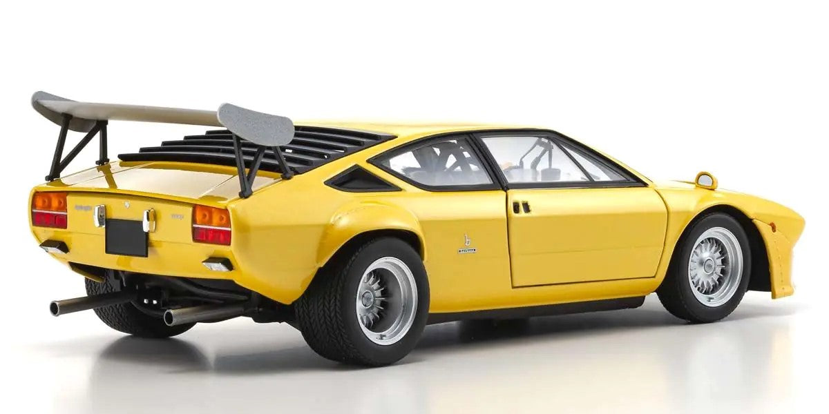 1:18 Lamborghini Urraco Rally - Yellow - Kyosho - 08445GY