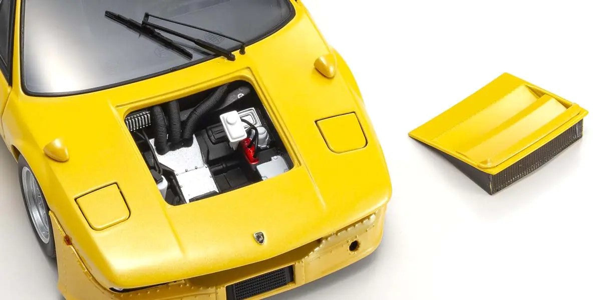 1:18 Lamborghini Urraco Rally - Yellow - Kyosho - 08445GY