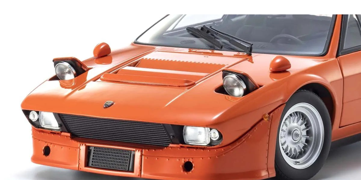 1:18 Lamborghini Urraco Rally - 1974 - Orange – Echuca Scale Model