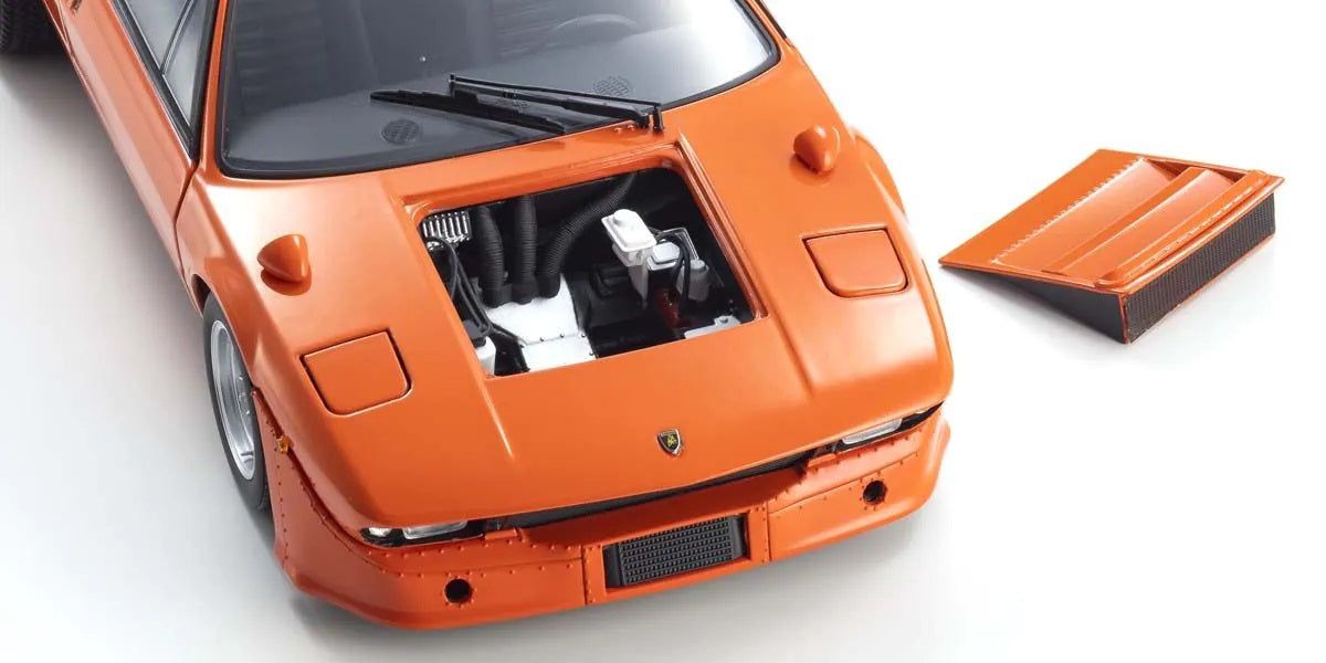 1:18 Lamborghini Urraco Rally - 1974 - Orange - Kyosho - 08445P