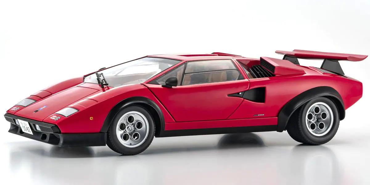 1:12 Lamborghini Countach Walter Wolf - Red - Kyosho - 08617R
